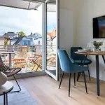 شقة Kapitaenshaus Friedrich Franz - Premium 200 Meter Vom Und Alten Strom