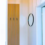 شقة Kapitaenshaus Friedrich Franz - Premium 200 Meter Vom Und Alten Strom *
