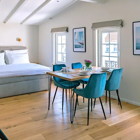 Daire Kapitaenshaus Friedrich Franz - Premium 200 Meter Vom Und Alten Strom *