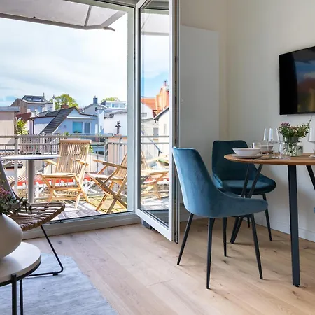 公寓 Kapitaenshaus Friedrich Franz - Premium 200 Meter Vom Und Alten Strom