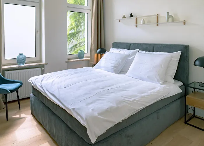 Kapitaenshaus Friedrich Franz - Premium 200 Meter Vom Und Alten Strom Apartmán Rostock